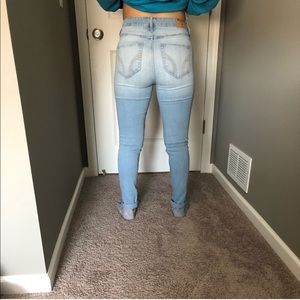 High wasted jeans